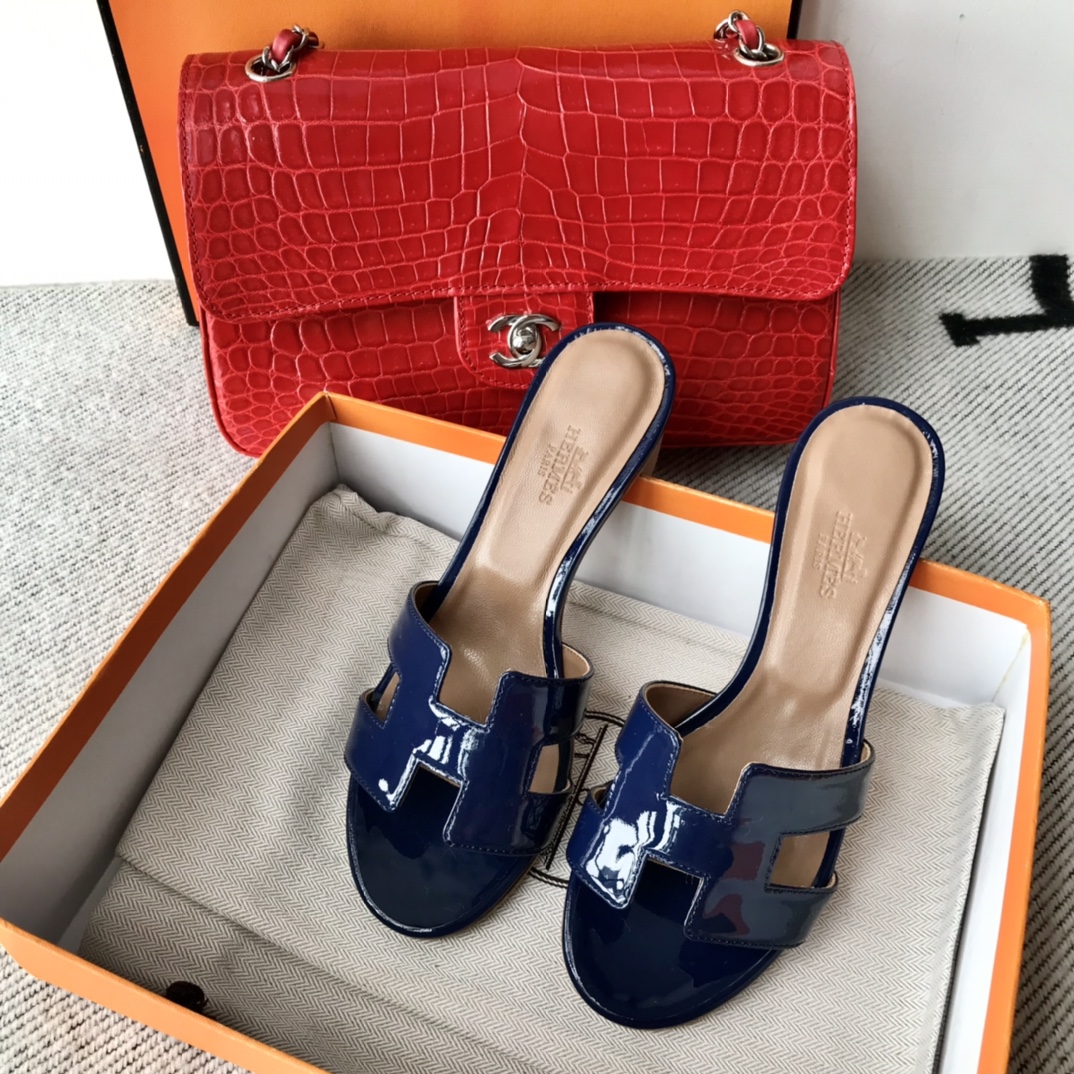 에르메스 올수공 오아시스 슬리퍼 샌들 페이던트 16